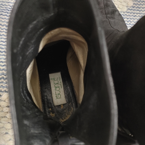 RARE🦄 vintage Versace suede ankle boots 9.5 - Picture 9 of 9